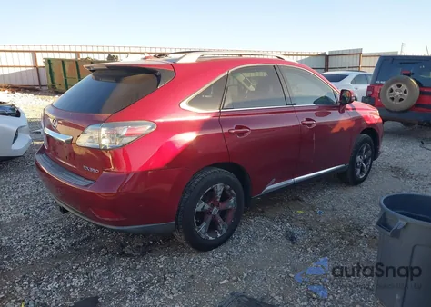 2010 Lexus Rx 350 from USA, damaged, VIN 2T2ZK1BA1AC021228